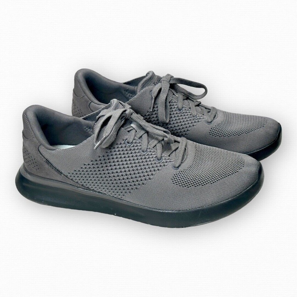 Kizik Hands-free Lima Sneakers Graphite Gray Men's 11 Wide
